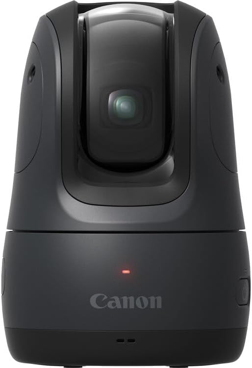 Kit caméra Canon PowerShot Pick PTZ (noire) | Caméra doté de suivi automatique IA, détection des visages, contrôle panoramique/inclinaison et fonctionnement mains libres