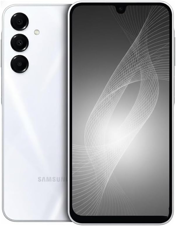 SAMSUNG Galaxy A16 4G LTE (128 Go + 4 Go) Modèle international SM-A165F/DS Débloqué d'usine 6,7 pouces Double SIM Double caméra 50 MP (Étui inclus) (Gris) – Présentation