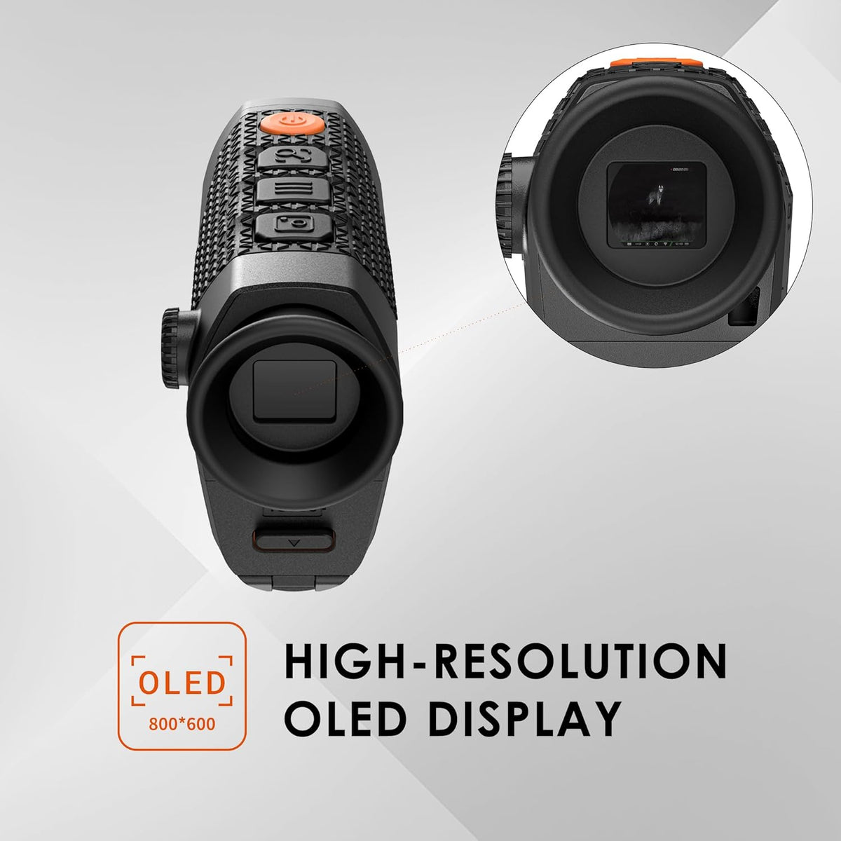 Monoculaire thermique portable RIX Pocket K2 pour la chasse, résolution 256x192 (50 Hz), Wi-Fi, vision nocturne – Présentation