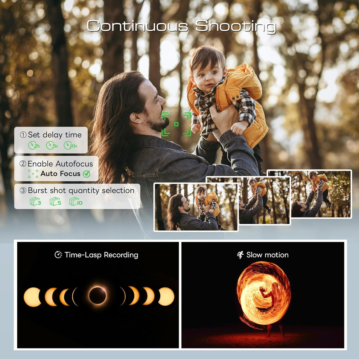 Caméra numérique 5K et 64 MP pour la photographie et la vidéo, idéale pour le vlogging sur YouTube. Appareil photo compact doté de carte TF 64 Go, Wi-Fi, objectif à large champ et macro, autofocus et zoom 16x pour les débutants (– Noir).