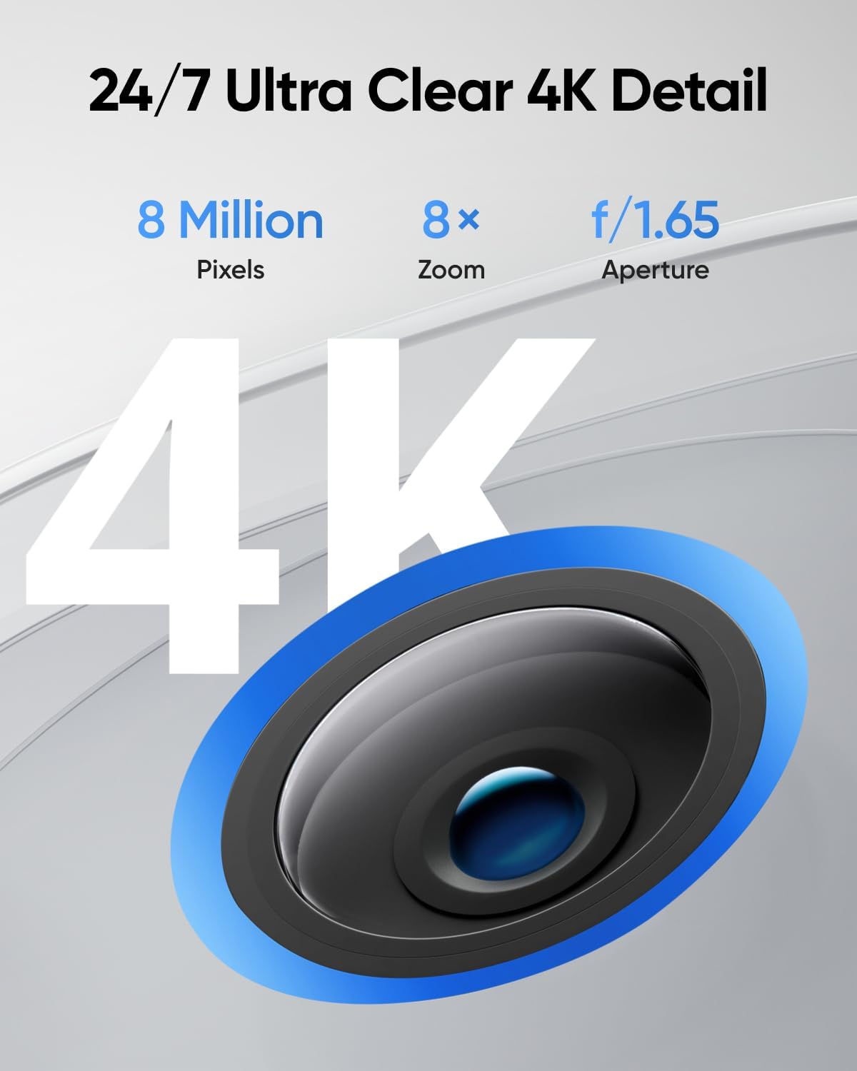 eufy Security eufyCam E330 (Professionnel) - Kit caméra de sécurité extérieure 4K, enregistrement 24h/24 et 7j/7, NVR Wi-Fi, reconnaissance faciale IA, 10 canaux, stockage local (Reconditionné) – Présentation