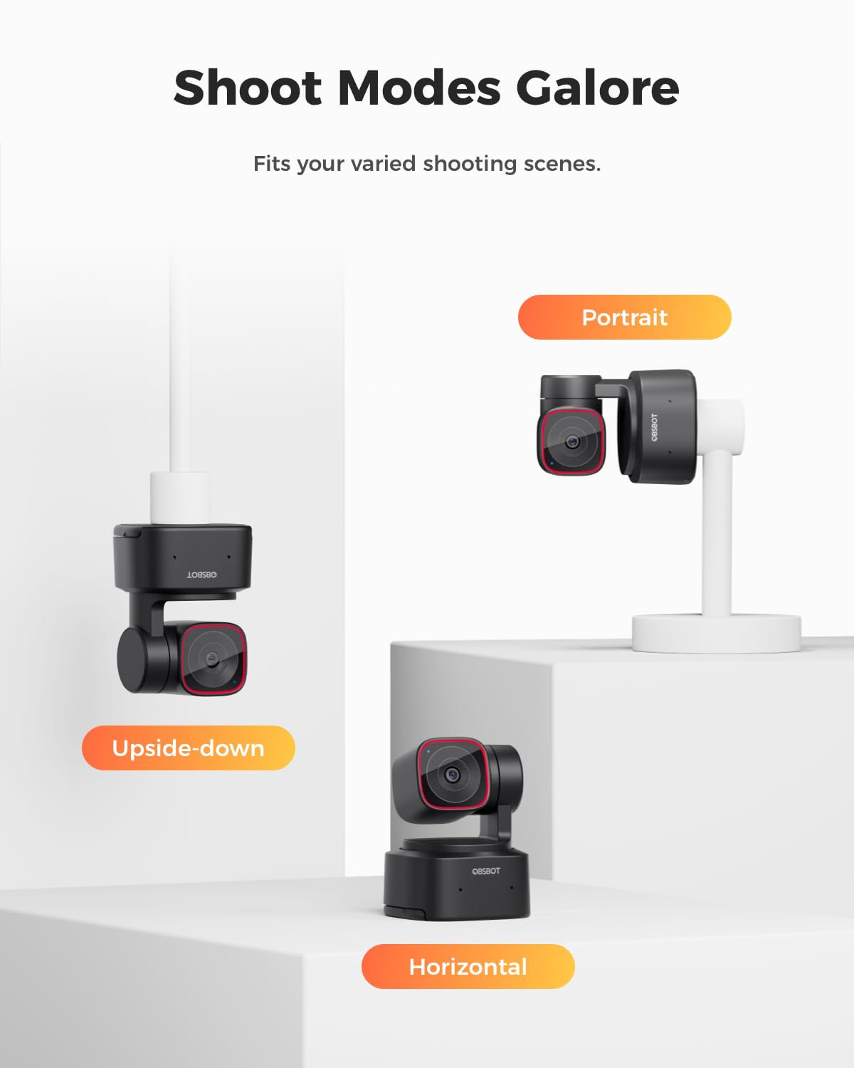 Webcam OBSBOT Tiny 2 Lite 4K - Suivi IA et contrôle gestuel – Présentation