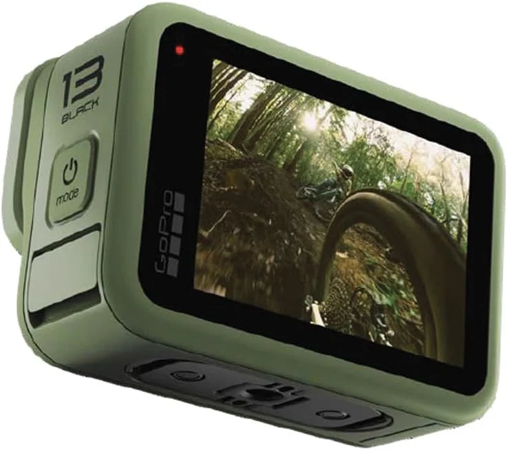 Caméra sportive - Noire résistant à l’eau doté de vidéo 5,3K60, photo 27 MP + compatible doté de les objectifs de la série HB