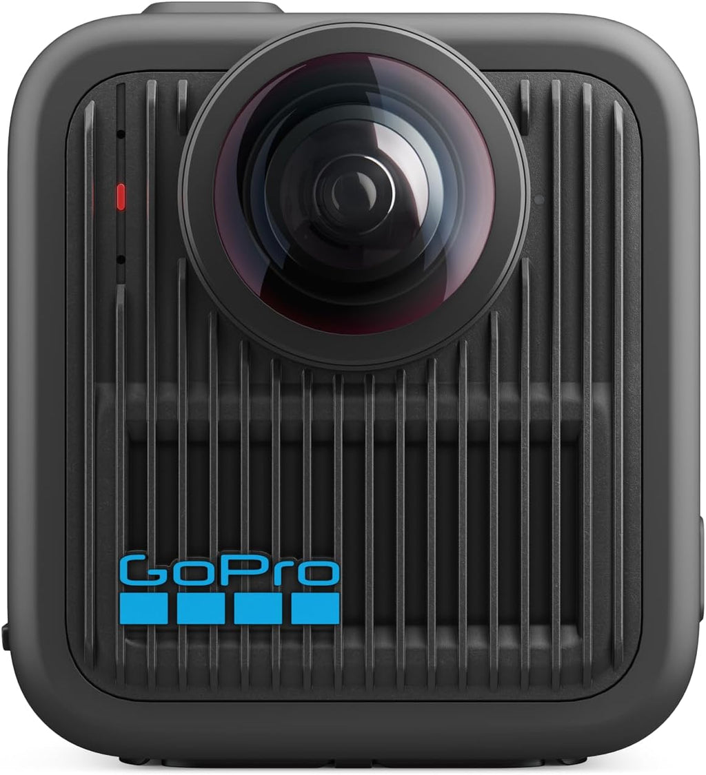 GoPro MAX2 - Caméra sportive résistant à l’eau 360° + traditionnelle avec écran tactile, vidéo sphérique 8K, photos 360° 29 MP, objectifs facilement interchangeables, stabilisation HyperSmooth, 6 microphones