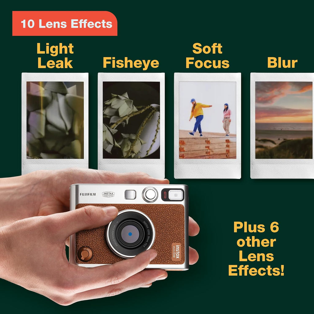 Appareil photo instantané Fujifilm Instax Mini EVO – Présentation
