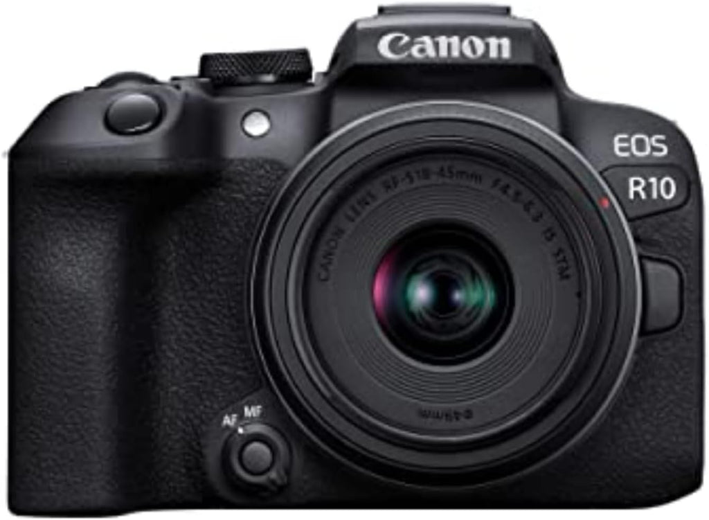 Appareil photo hybride Canon EOS R10 avec kit d'objectif RF-S 18-45 mm – Présentation
