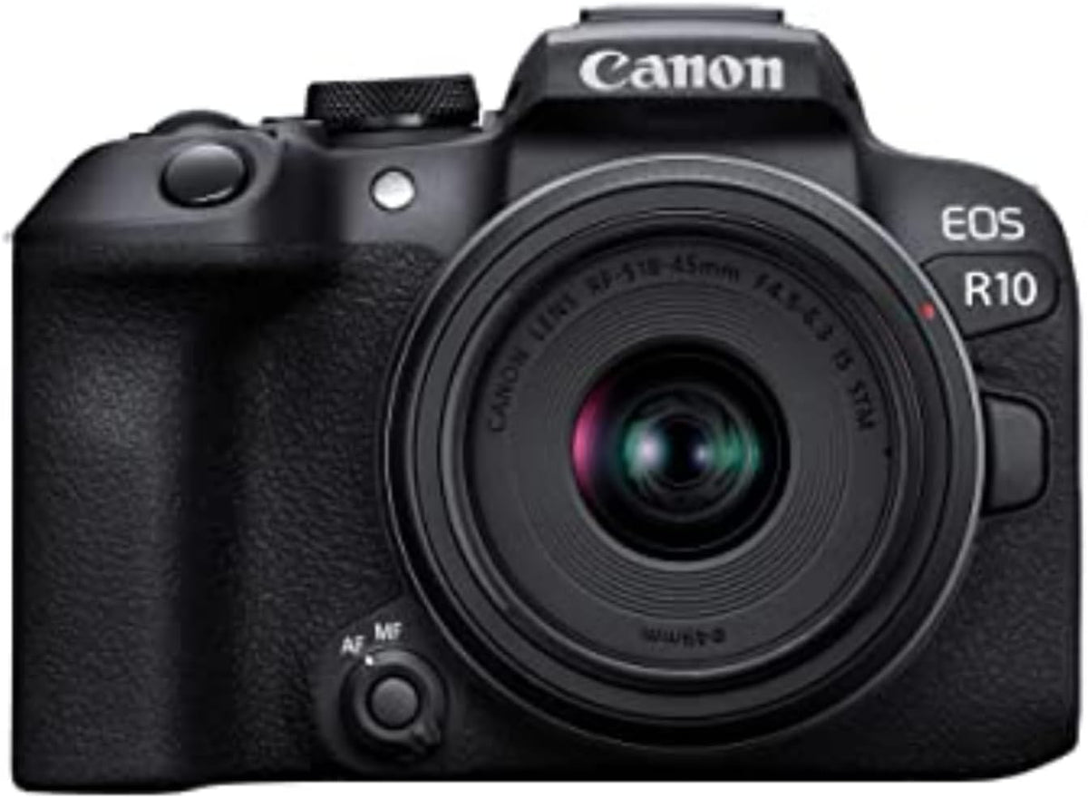 Appareil photo hybride Canon EOS R10 avec kit d'objectif RF-S 18-45 mm – Présentation