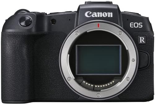 Appareil photo hybride Canon EOS RP | Capteur plein format 26,2 Mpx | Enregistrement vidéo 4K | Appareil photo compact et léger adapté aux déplacements et la création de contenu au quotidien + Objectif Canon RF 75-300 mm + Adaptateur EF-EOS R + Ac…