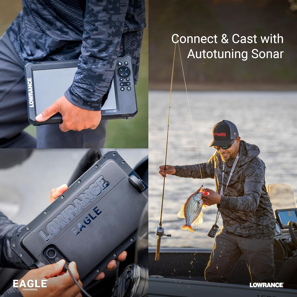 Sondeurs de pêche Lowrance Eagle 4, 5, 7 et 9 doté de écran IPS