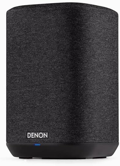 Enceinte connectée sans fil Denon Home 150 – Design compact, Wi-Fi et Bluetooth, HEOS, Alexa intégrée, Siri et AirPlay 2 intégrés, Spotify Connect, compatible multiroom, Noir – Présentation