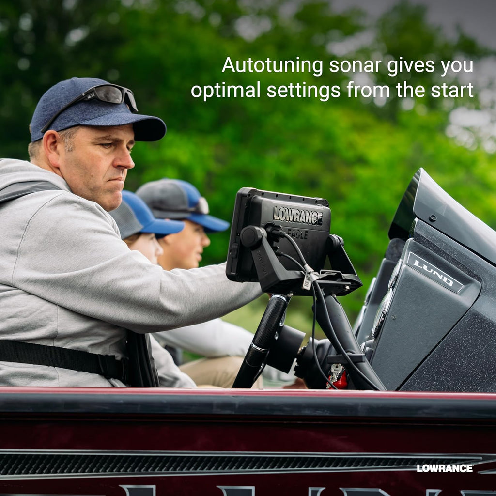 Sondeur Lowrance Eagle Eye 9 avec sonar en direct, sonar CHIRP et DownScan avec fonction Fish Reveal – Présentation