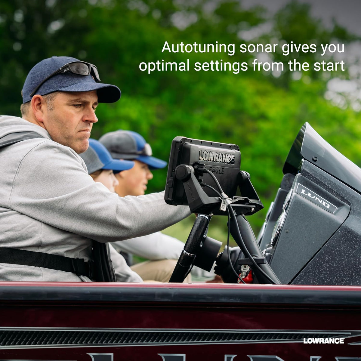 Sondeur Lowrance Eagle Eye 9 avec sonar en direct, sonar CHIRP et DownScan avec fonction Fish Reveal – Présentation