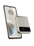 Motorola Razr | 2023 | Débloqué | Conçu pour les États-Unis | 8 Go/128 Go | Appareil photo 32 Mpx | Crème vanille | 73,95 x 170,82 x 7,35 mm – Présentation