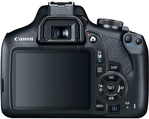 Appareil photo reflex numérique Canon EOS Rebel T7 avec objectif 18-55 mm, batterie Canon supplémentaire, 2 cartes mémoire 64 Go, kit d'accessoires comprenant sac, flash, télécommande, objectifs auxiliaires, logiciel et plus encore – Présentation