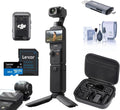 Pack DJI Osmo Pocket 3 doté de nacelle stabilisée, caméra, lecteur de carte mémoire 64 Go (Pack Créateur)